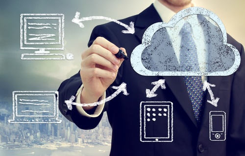 the cloud, remote working